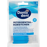 Dontodent perii interdentare conice fine, 32 buc