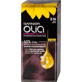 Garnier Olia Ammoniakfreie permanente Haarfarbe 3.16 violettbraun, 1 St.