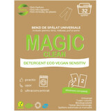 Magic clean Eco Sensitive band detergent 32 washes, 32 pcs