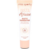 Miss Sporty Insta Mousse Matte Foundation 002 Sand, 30 ml