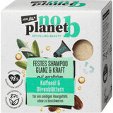 No Planet B Șampon solid pentru strălucire și putere, 75 g