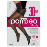 Pompea Push Up 30 DEN 4-L schwarz, 1 Stück