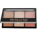 Revolution Ultra Sculpt & Contour kit paletă pentru contur Ultra Fair C01, 11 g