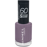 Rimmel London Nagellack 60 Seconds Super Shine 810 Grungy Grey, 8 ml