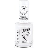 Rimmel London Super Gel French Manicure Nagellack 090 Porzellan, 12 ml