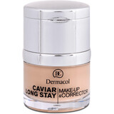 Dermacol Caviar Long Stay fond de ten & corector 2 Fair, 30 ml