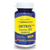 Detrix Forte Vitamin D3 5000 IU, 60 Kapseln, Herbagetica