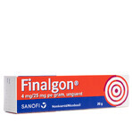 FINALGON 4mg/25mg pe gram, unguent 20 g, Sanofi 