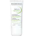 Bioderma Sebium Sensitive Fluid calmant si hidratant pentru pielea acneica, 30 ml