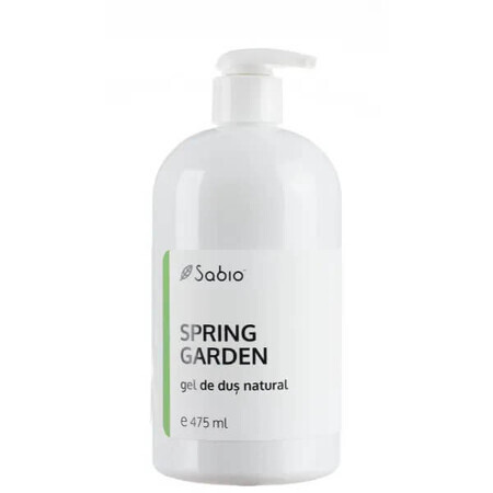 Spring Garden natürliches Duschgel, 475 ml, Sabio