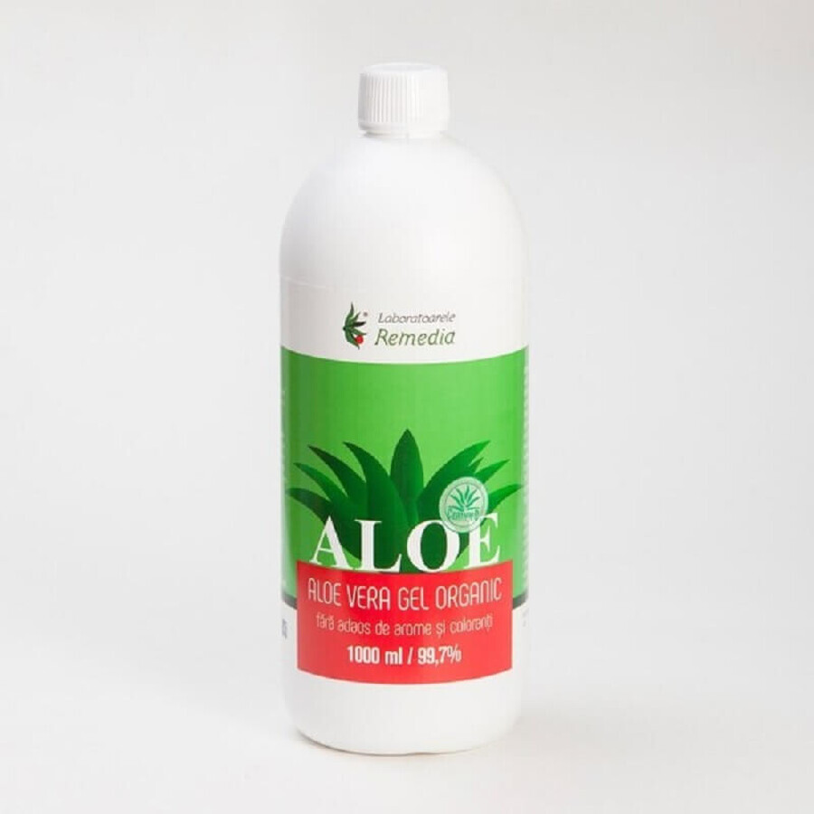 Natürliches Aloe Vera Gel, 1000 ml, Remedia