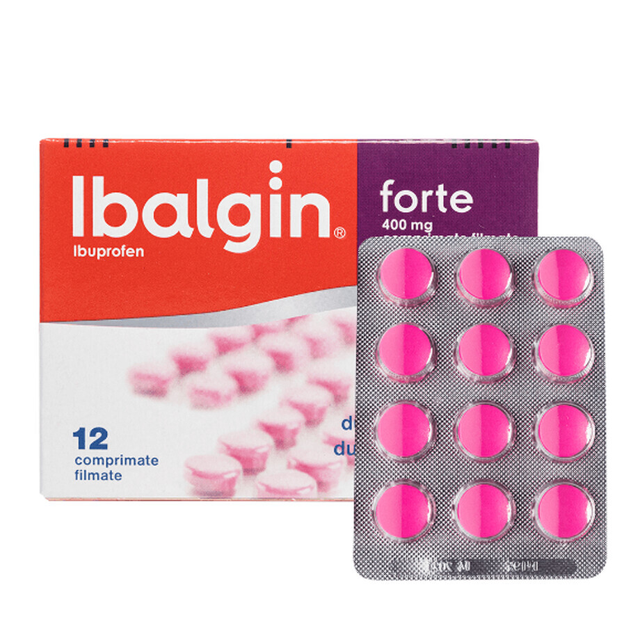 Ibalgin Forte 400 mg, 12 Tabletten, Sanofi