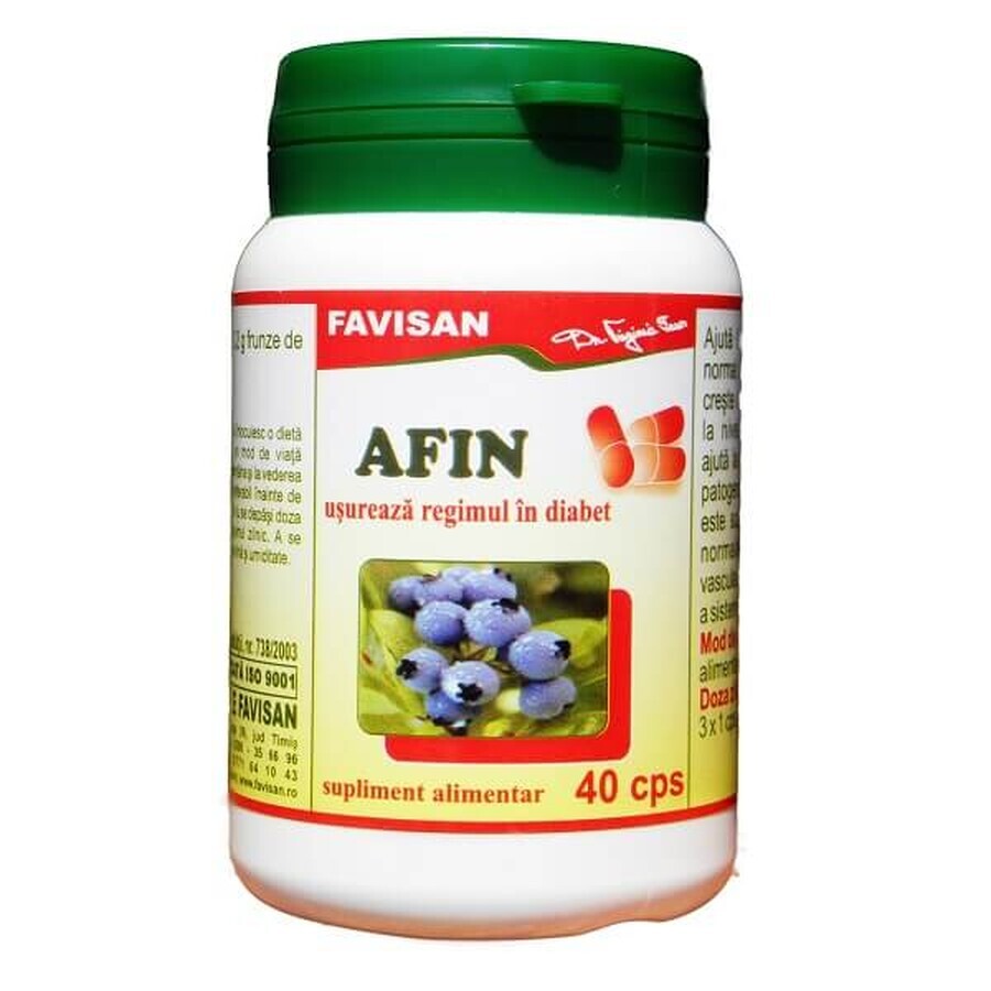 Afin, 40 capsule, Favisan