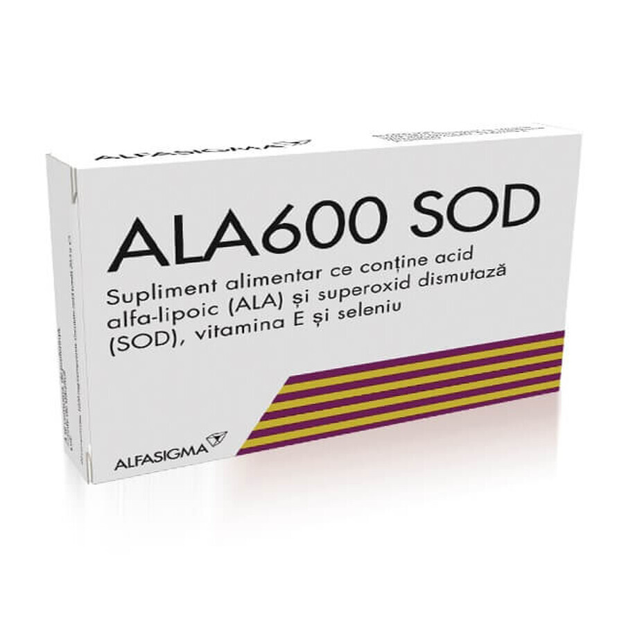 ALA600 SOD, 20 Tabletten, Alfasigma Bewertungen