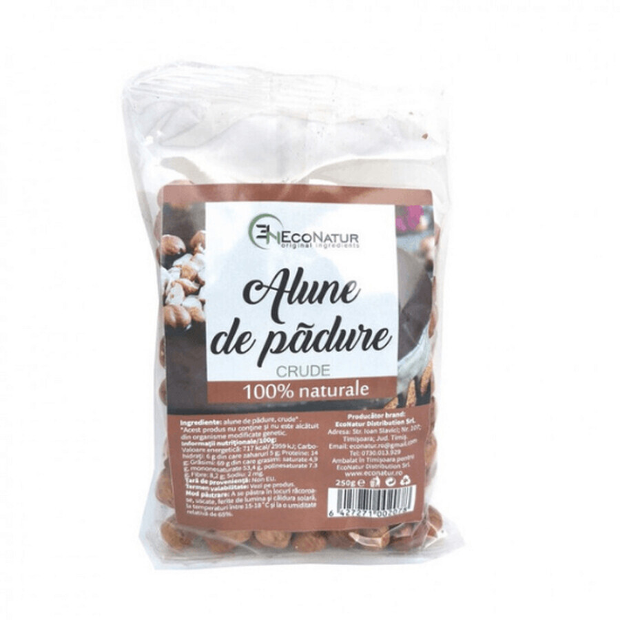 Rohe Erdnüsse, 250 g, Econatur
