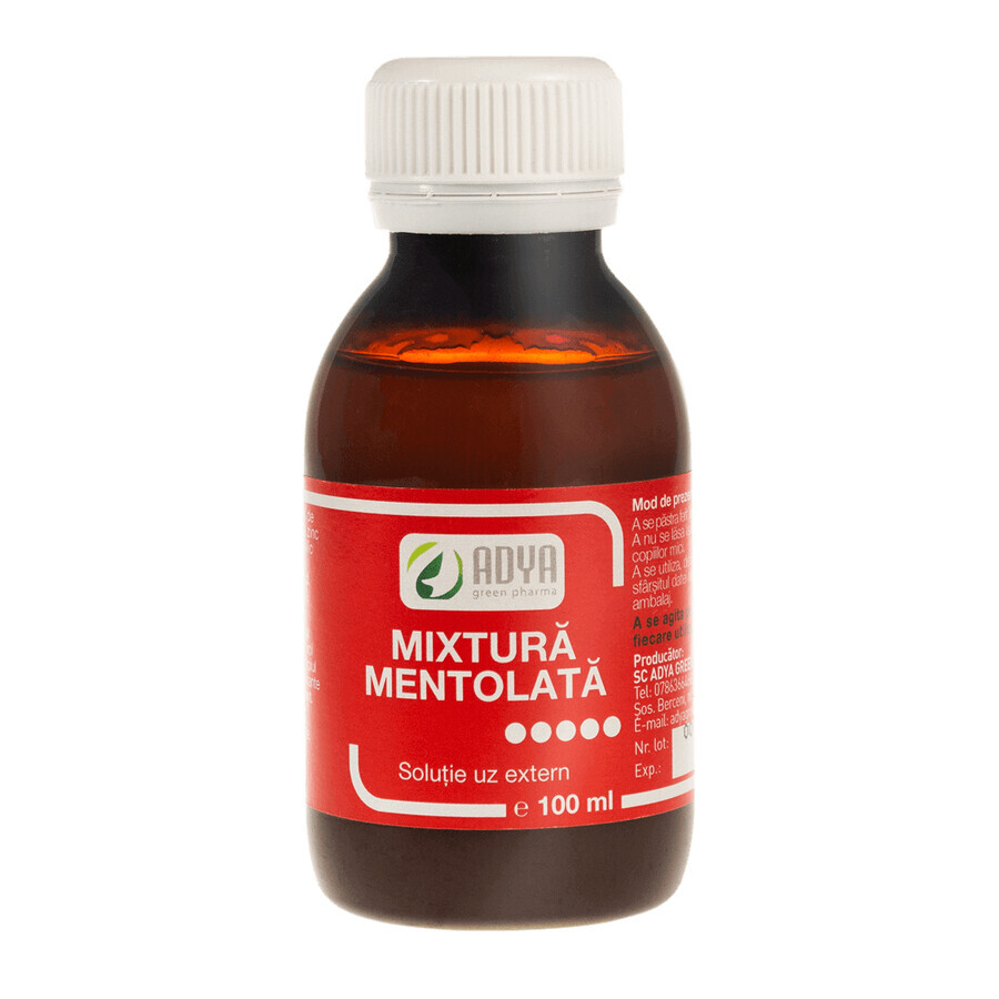 Mentholhaltige Mischung, 100 ml, Adya