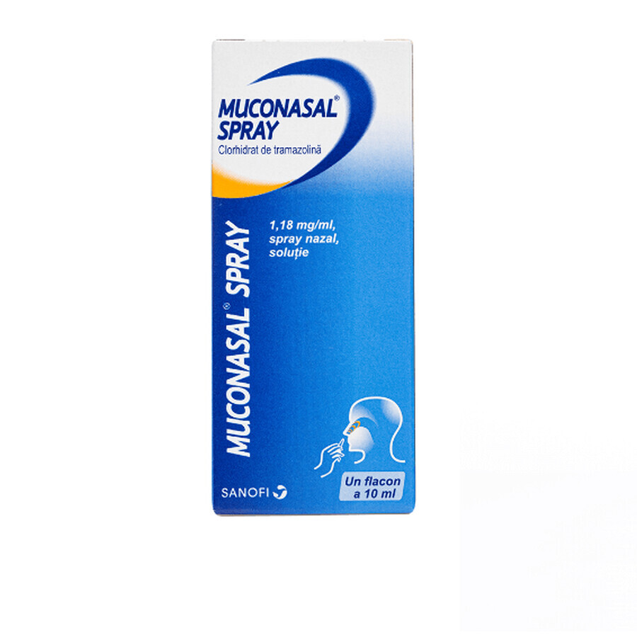 Muconasal Spray 1,18 mg, 10 ml, Nasenspray, Lösung, Sanofi Bewertungen