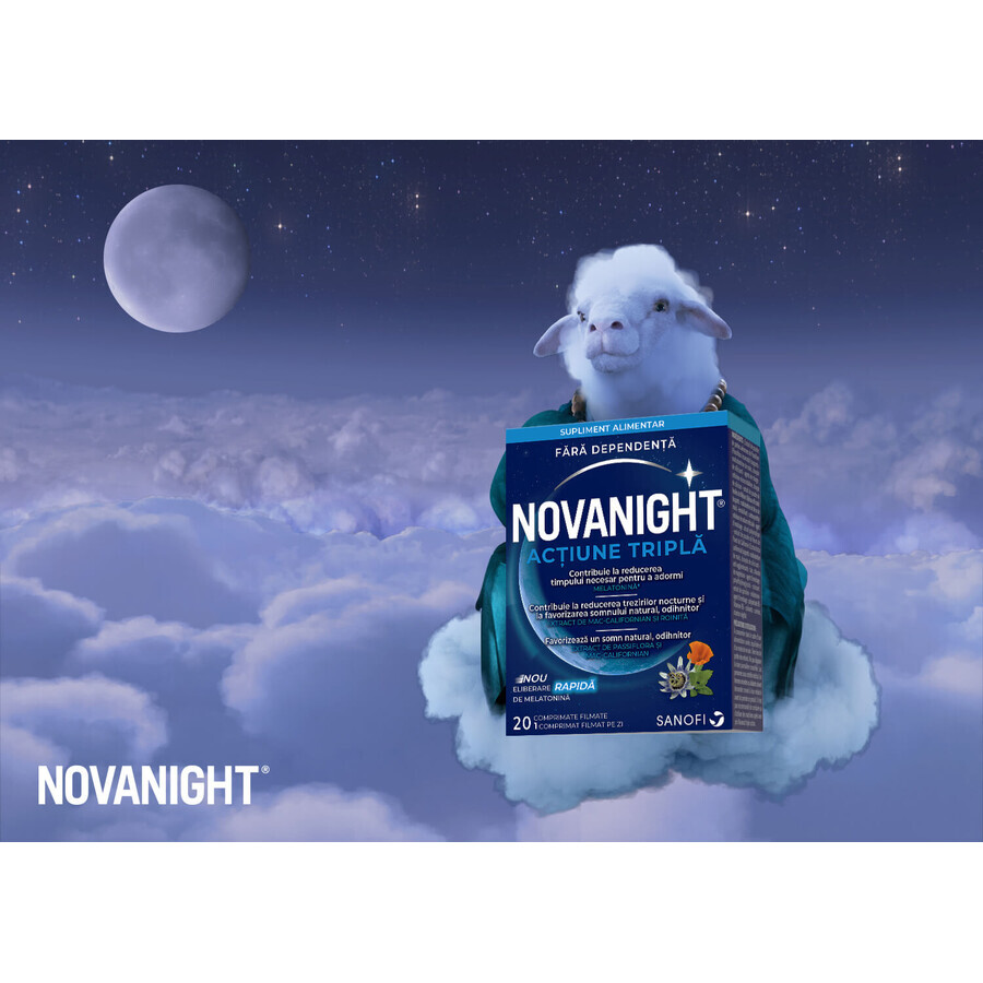Novanight, 20 Filmtabletten, Sanofi