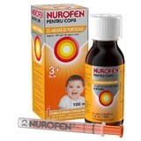 Nurofen 100mg für Kinder 3 Monate Orangengeschmack, 100 ml, Reckitt Benckiser Healthcare