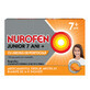Nurofen Junior 7 Jahre+ 100 mg mit Orangengeschmack, 12 Kapseln, Reckitt Benckiser