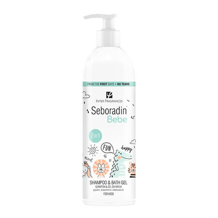 Seboradin Baby Shampoo und Duschgel 2 in 1, 500 ml, Lara