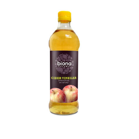 Ungefilterter Öko-Apfelessig, 500 ml, Biona