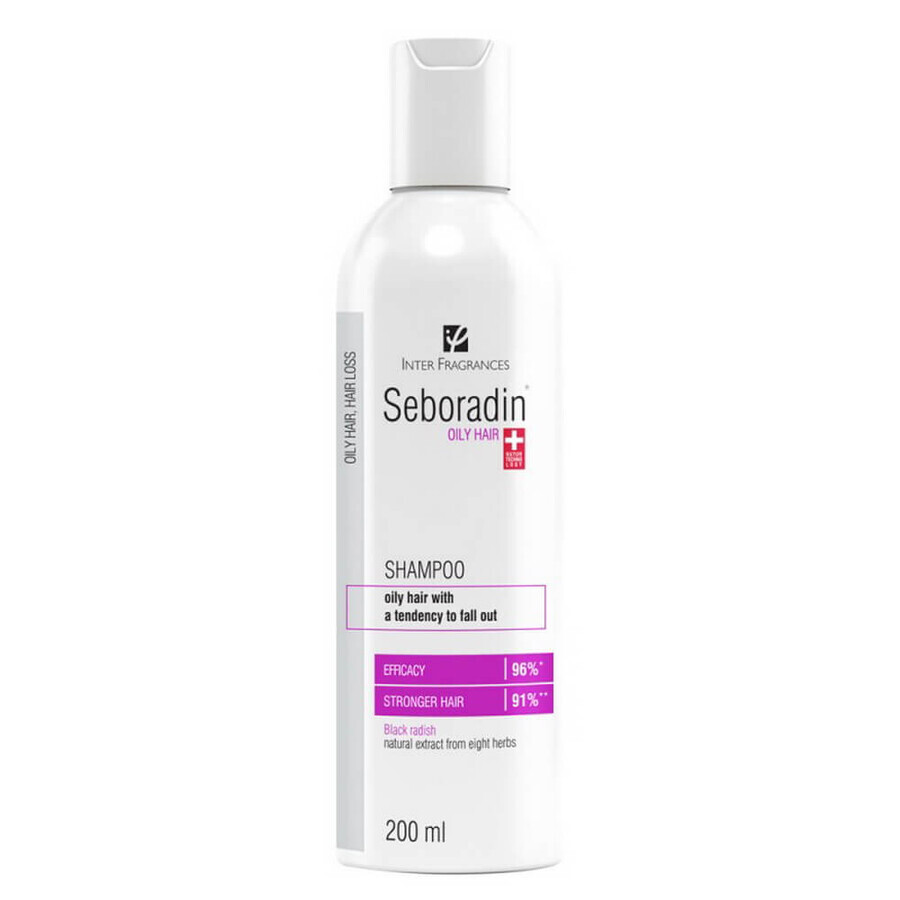 Sampon pentru par cu tendinta de ingrasare Seboradin Oily, 200 ml, Lara