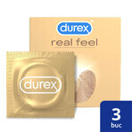 Kondom Real Feel, 3 Stück, Durex