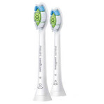 Rezerve pentru periuta de dinti electrica W2 Optimal White, 2 bucati, HX6062/10, Philips Sonicare