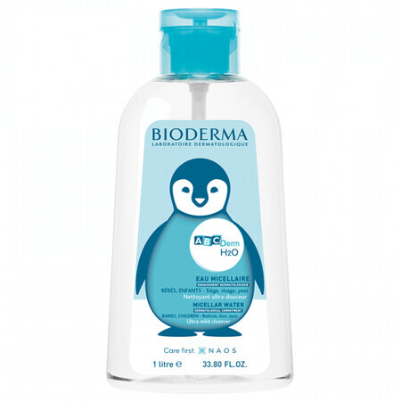 Soluție micelară ABCDerm H2O, 1 L, Bioderma