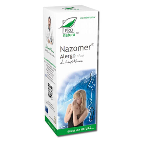 Nazomer Alergo Stop Nasenspray, 30 ml, Pro Natura