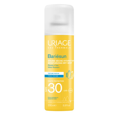 Spray protecție solară SPF30 Bariesun, 200 ml, Uriage