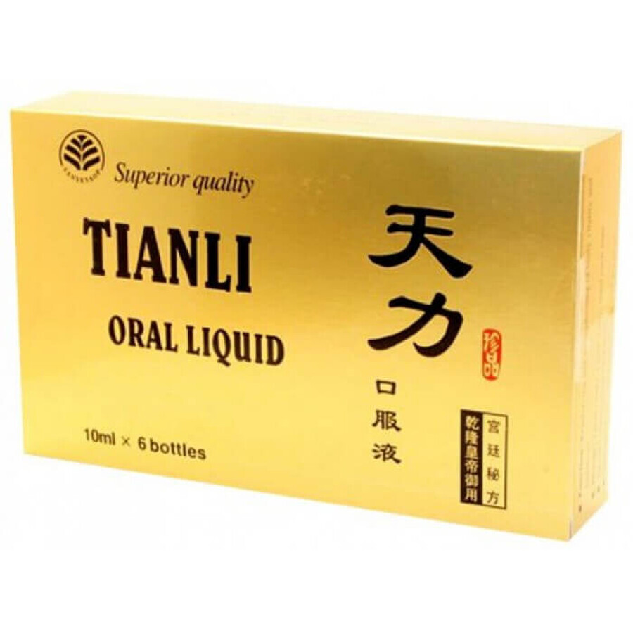 Tianli Oral Liquid, 6 fiole, Sanye Intercom Bewertungen