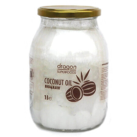 Ulei de cocos virgin bio, 1000 ml, Dragon Superfoods