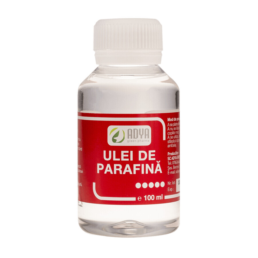Ulei de parafina, 100 ml, Adya