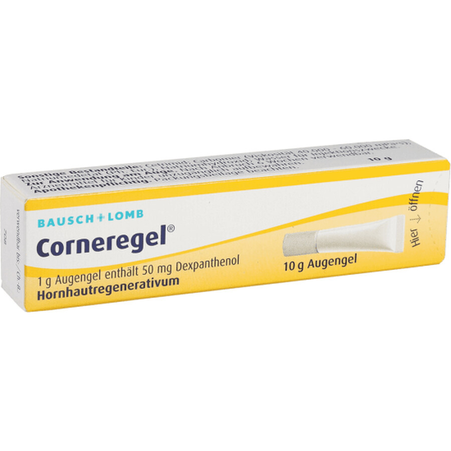 Corneregel 50 mg/g gel oftalmic, 10 g, Pharmaswiss