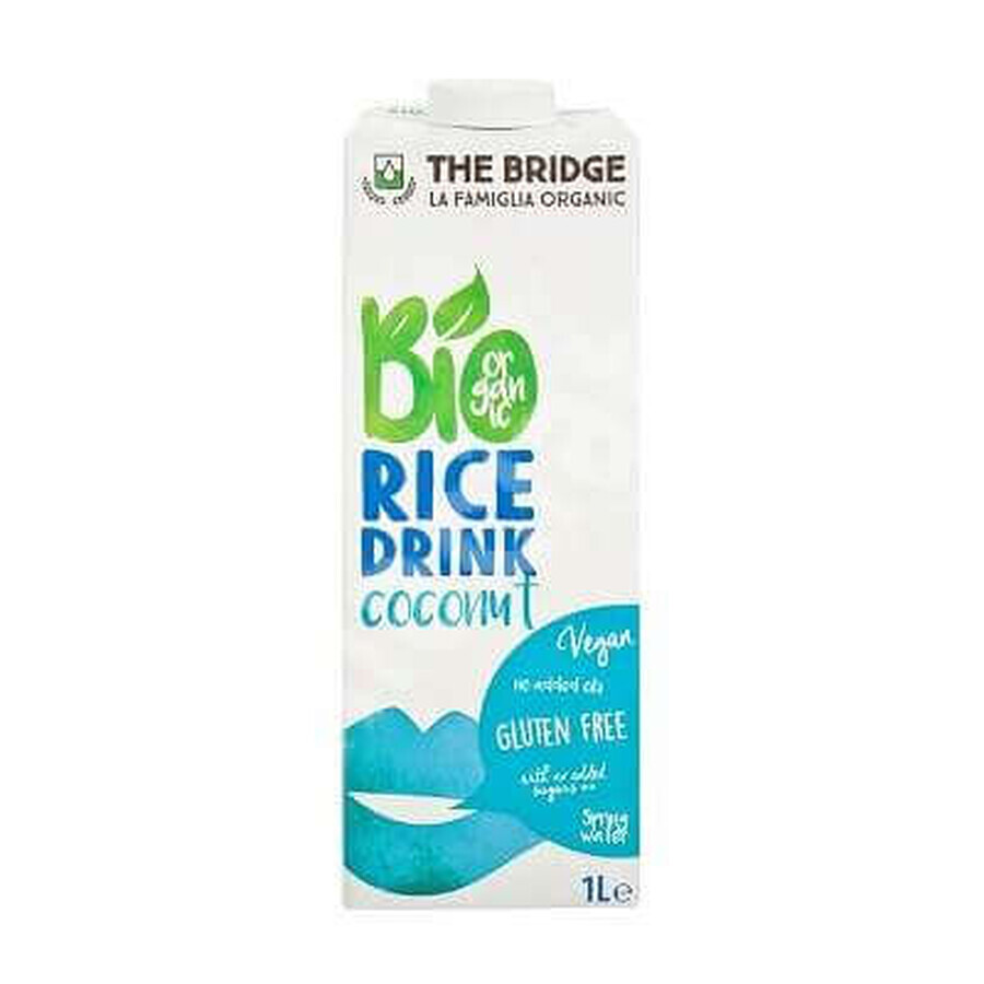 Bio Glutenfreies Kokosnuss-Reisgetränk, 1 L, Die Brücke