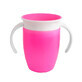 Babybecher mit Griffen, rosa, Coccorito