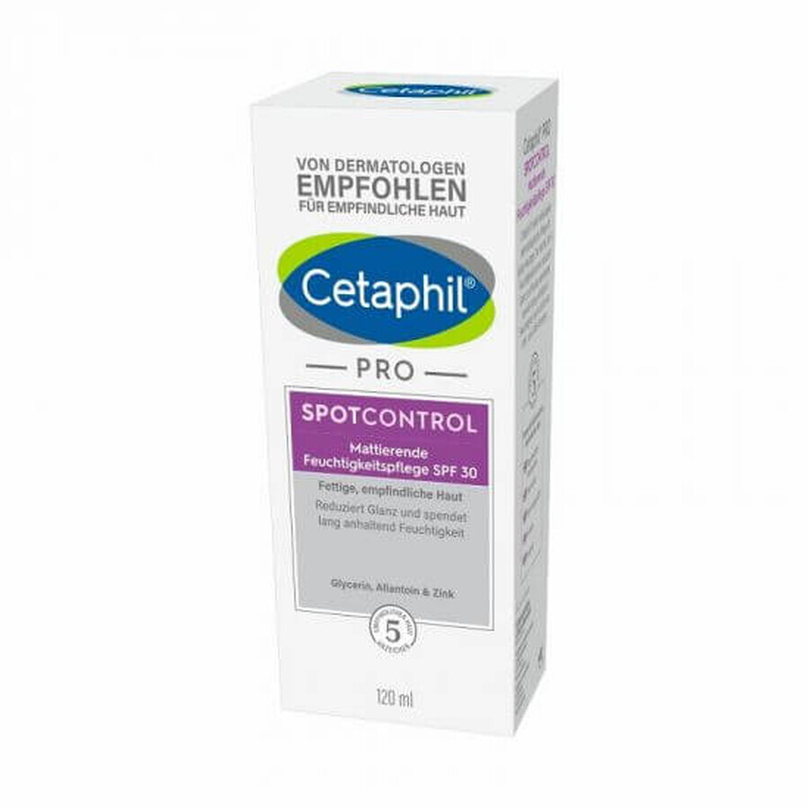 Cetaphil PRO SpotControl Feuchtigkeitscreme mit SPF 30, 120 ml, Galderma