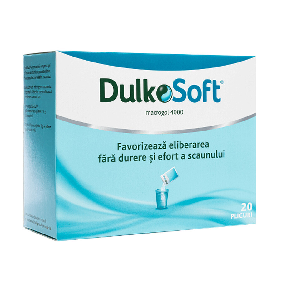 DulkoSoft 20 plicuri x 10g , Sanofi