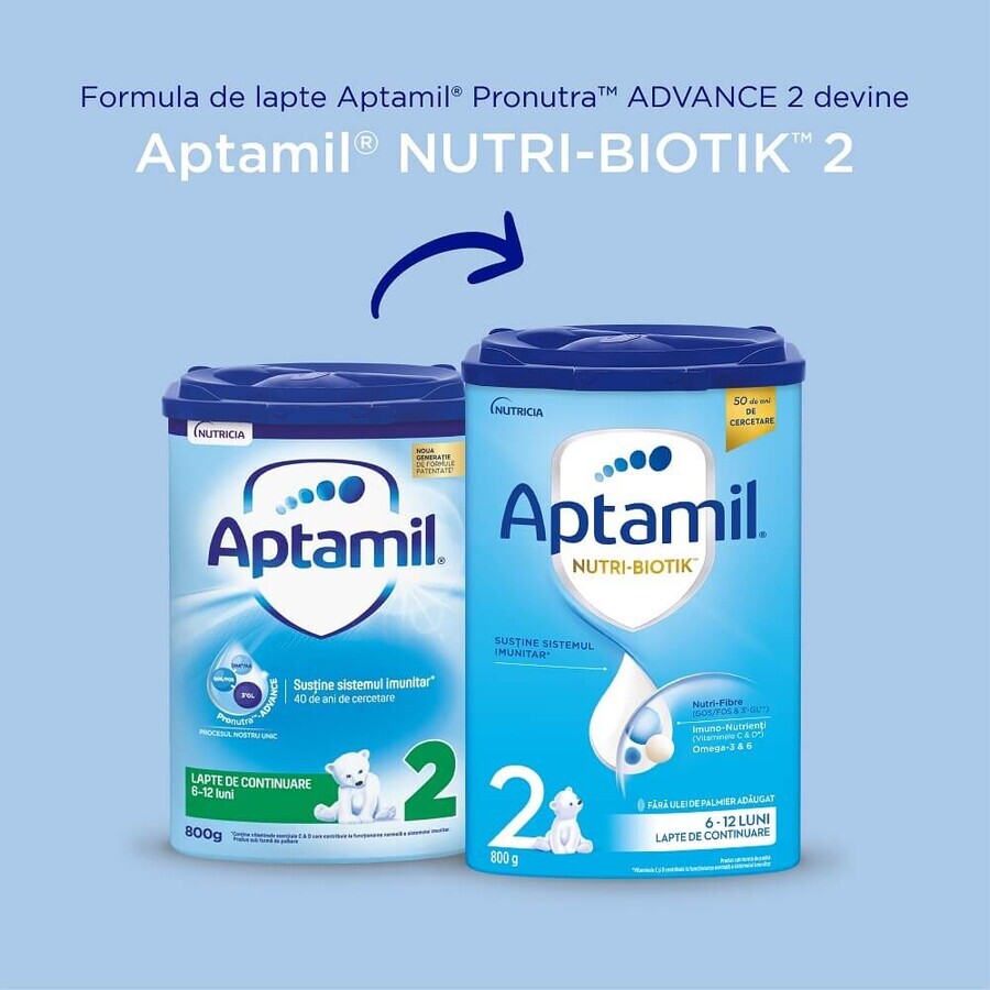 Aptamil 2 Nutri-Biotik Formel 6-12 Monate 800 g