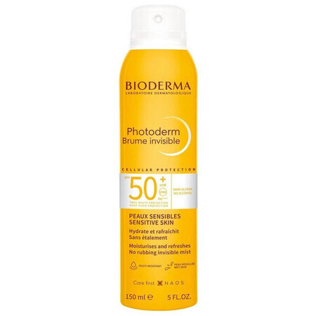 Spray fotoprotectie foarte inalta Photoderm MAX Brume SPF 50+, 150 ml, Bioderma