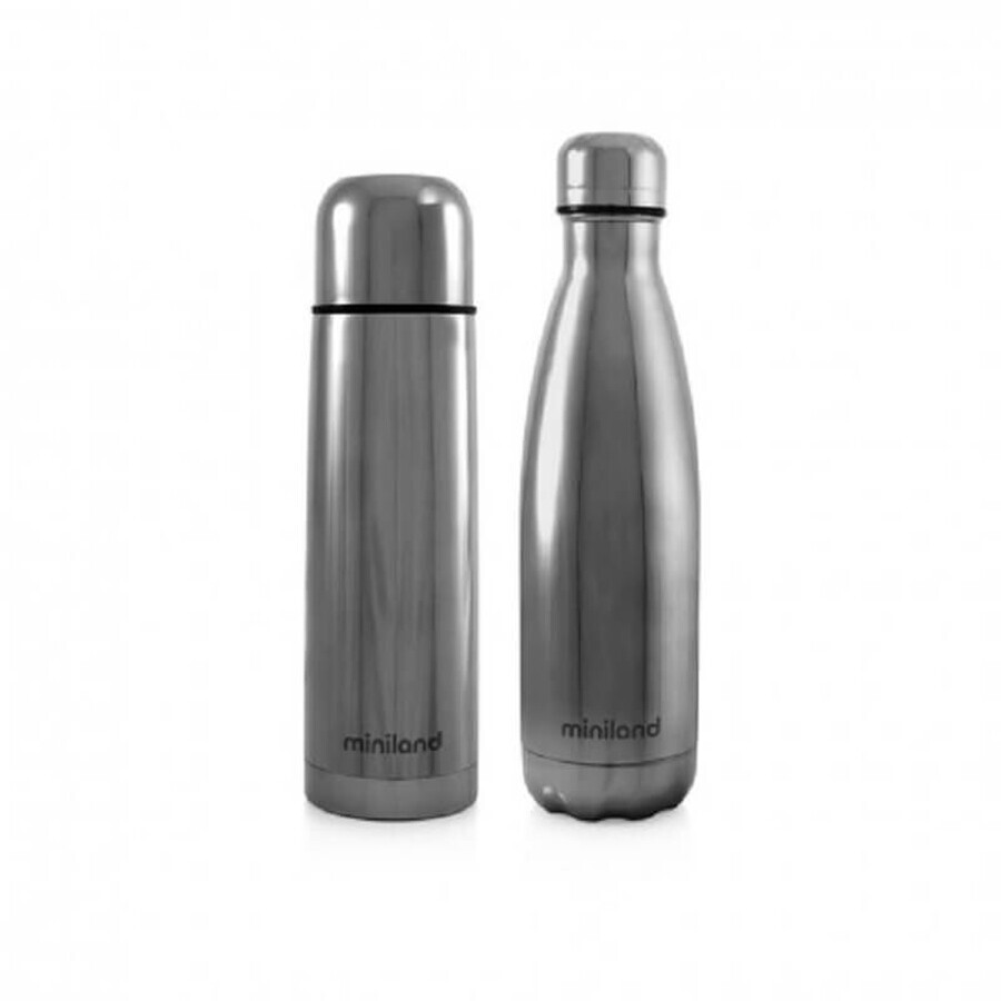 Termos pentru lichide, silver, 500 ml, Miniland