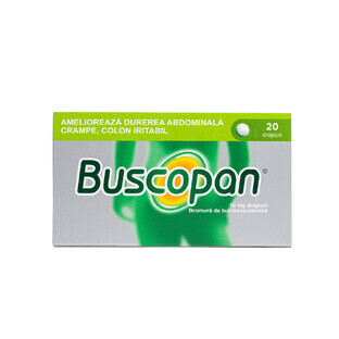 Buscopan 10 mg, 20 Dragees, Sanofi