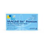 Magne B6 Premium, 100 mg/10 mg, 40 Filmtabletten, Sanofi