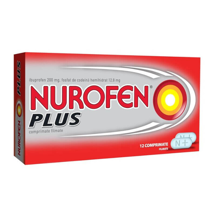 Nurofen Plus, 12 Tabletten, Reckitt Benckiser Healthcare