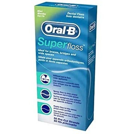 Super Zahnseide, 50 Stück, Oral-B