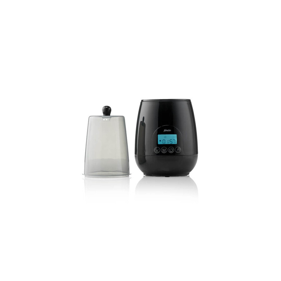 Digitaler Schnellsterilisator/Wärmer mit Auftaufunktion, schwarz, Alecto Baby
