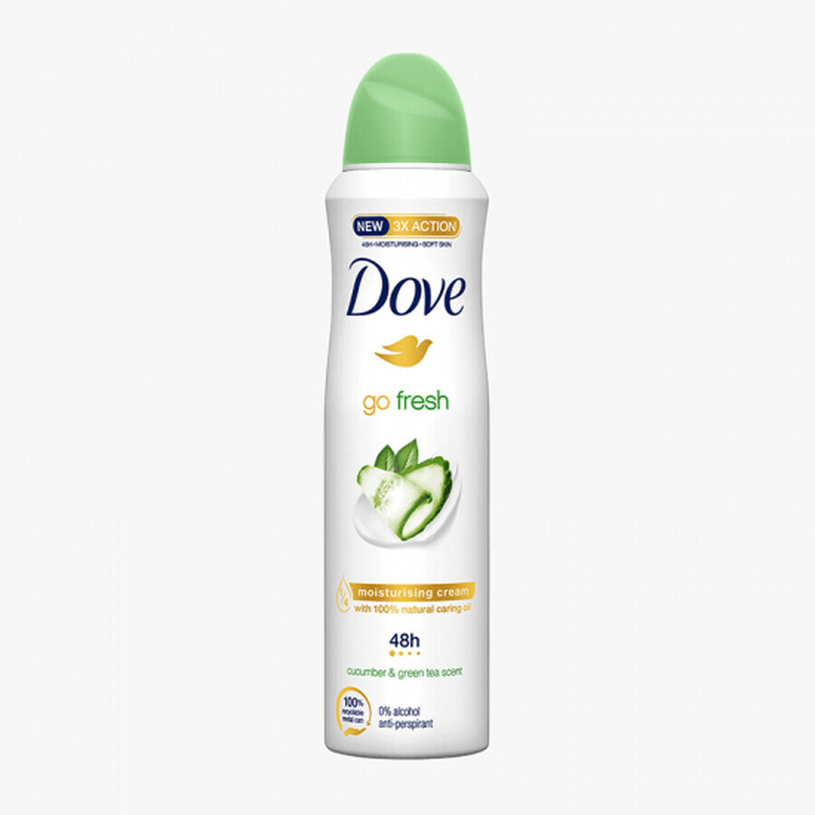 Deodorant für Frauen Gurke, 150 ml, Dove