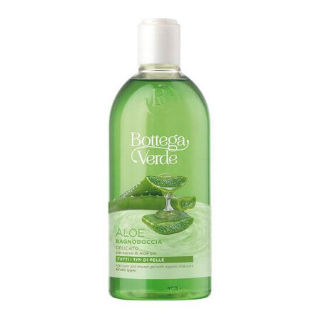 Gel de dus cu 90% extract de suc de aloe vera bio, 200 ml, Bottega Verde